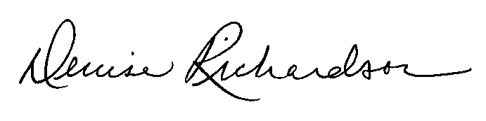 Denise Richardson Signature