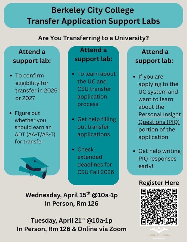 April 2026 BCC Transfer Labs