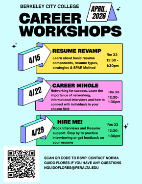 Berkeley -  Career Workshop: Resume Revamp
