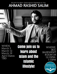Ahmad Rashid Salim Flyer