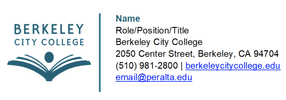 BCC Email Signature