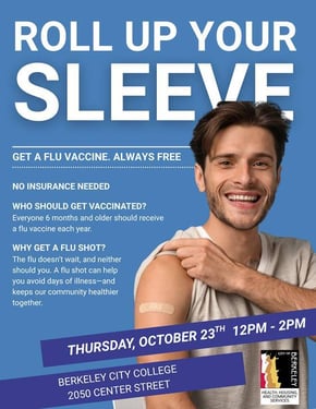 Berkeley -  Free Flu Vaccine Clinic