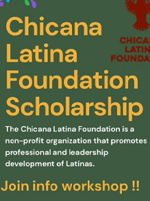 Berkeley -  Chicana Latina Foundation Information Session