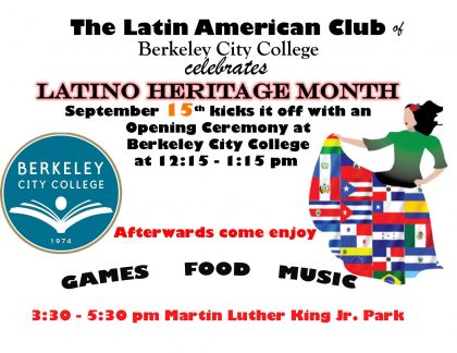Latino Heritage Month Flyer
