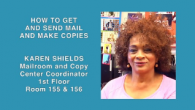 7 - How to get and send mail and make copies