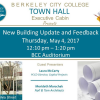 New Building Town Hall flyer